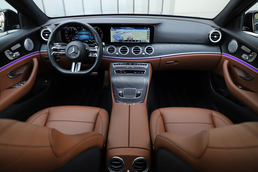 Mercedes-Benz E-Klasse 300de AMG Aut9 | 306PK | Pano | Sfeerverlichting | Memory | Burmester | Distronic | Multibeam | Standkachel | 2020.