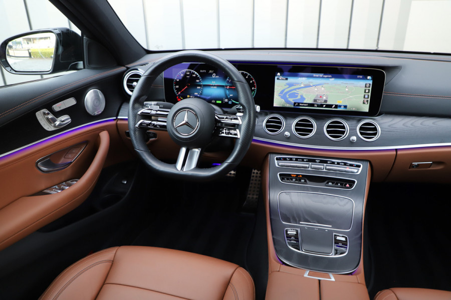 Mercedes-Benz E-Klasse 300de AMG Aut9 | 306PK | Pano | Sfeerverlichting | Memory | Burmester | Distronic | Multibeam | Standkachel | 2020.