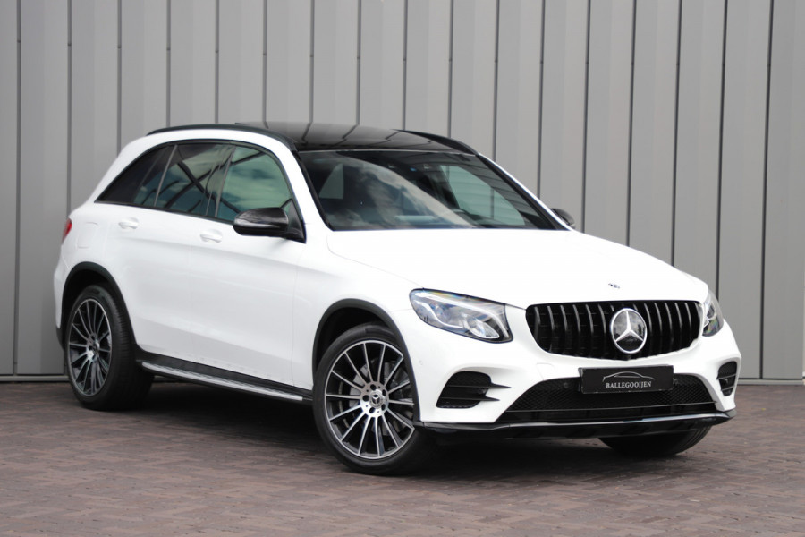 Mercedes-Benz GLC 250 4-Matic Aut9 | 211PK | Luchtvering | Sfeerverlichting | Head-up | Distronic | Pano | Stoelverw. | Camera | Trekhaak | 2017.