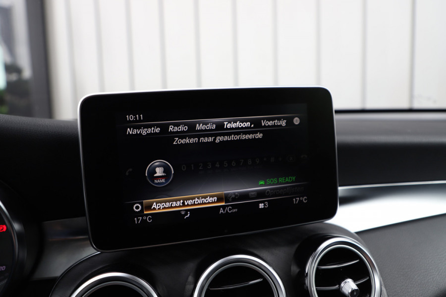 Mercedes-Benz GLC 250 4-Matic Aut9 | 211PK | Luchtvering | Sfeerverlichting | Head-up | Distronic | Pano | Stoelverw. | Camera | Trekhaak | 2017.
