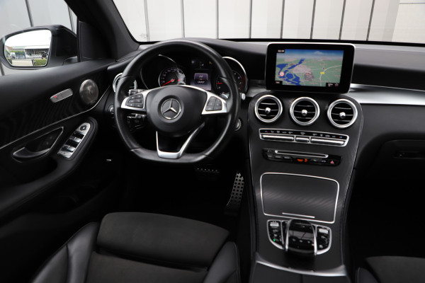 Mercedes-Benz GLC 250 4-Matic Aut9 | 211PK | Luchtvering | Sfeerverlichting | Head-up | Distronic | Pano | Stoelverw. | Camera | Trekhaak | 2017.