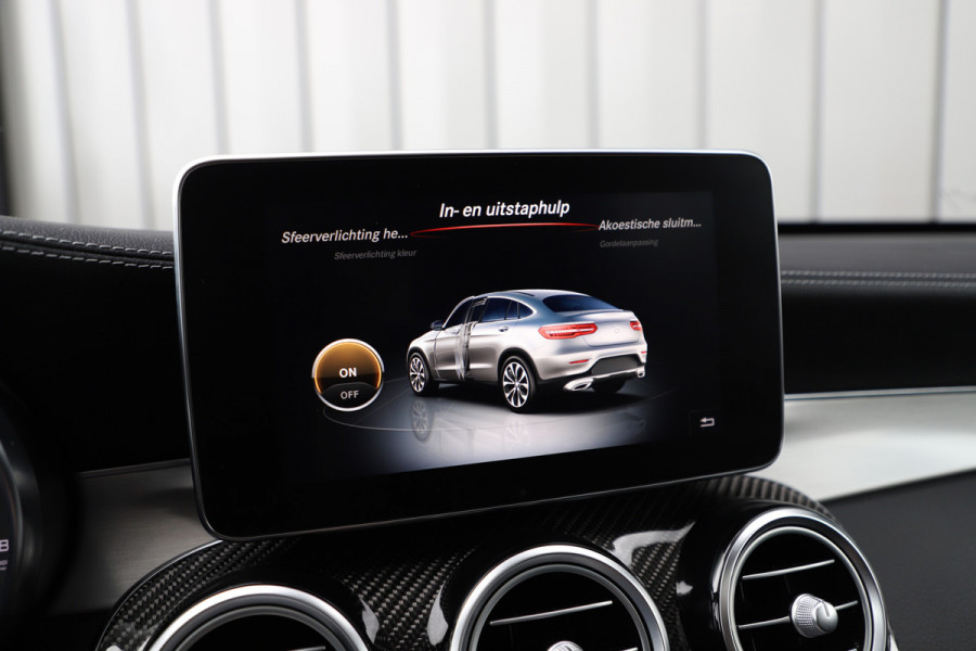 Mercedes-Benz GLC Coupé AMG 43 4-Matic | 367PK | Luchtvering | Head-up | Keyles-go | Schuifdak | Sfeerverlichting | Distronic | Burmester | ILS |