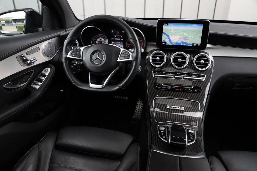 Mercedes-Benz GLC Coupé AMG 43 4-Matic | 367PK | Luchtvering | Head-up | Keyles-go | Schuifdak | Sfeerverlichting | Distronic | Burmester | ILS |