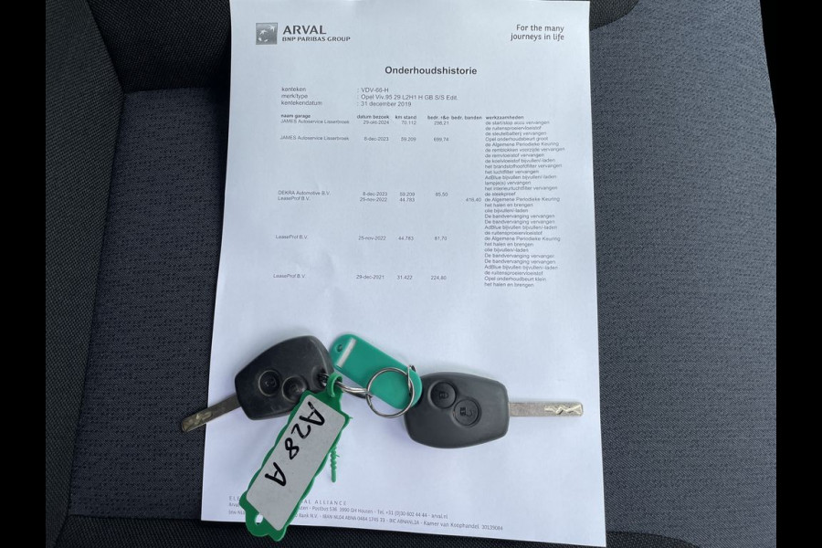 Opel Vivaro 1.6 CDTI 126pk E6 L2 Edition 3 Zits BPM Vrij! Lease €256 p/m, Trekhaak, Inrichting, Imperiaal, Airco, PDC, Cruise controle, Onderhoudshistorie aanwezig