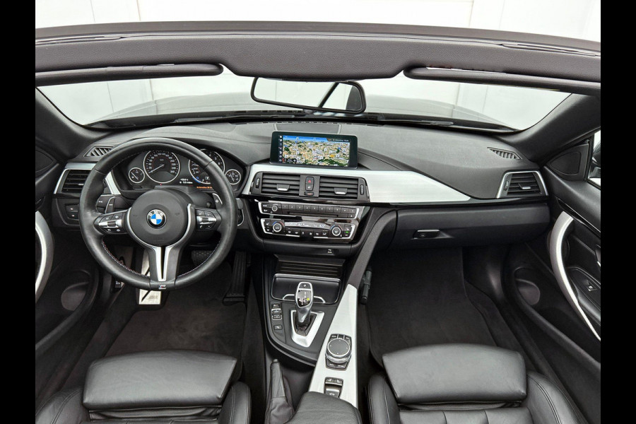 BMW 4 Serie Cabrio 430i High Executive M-sport(NL-auto, Dealer OnderH, Navi, StoelV, Climate Con, Leder, Etc)