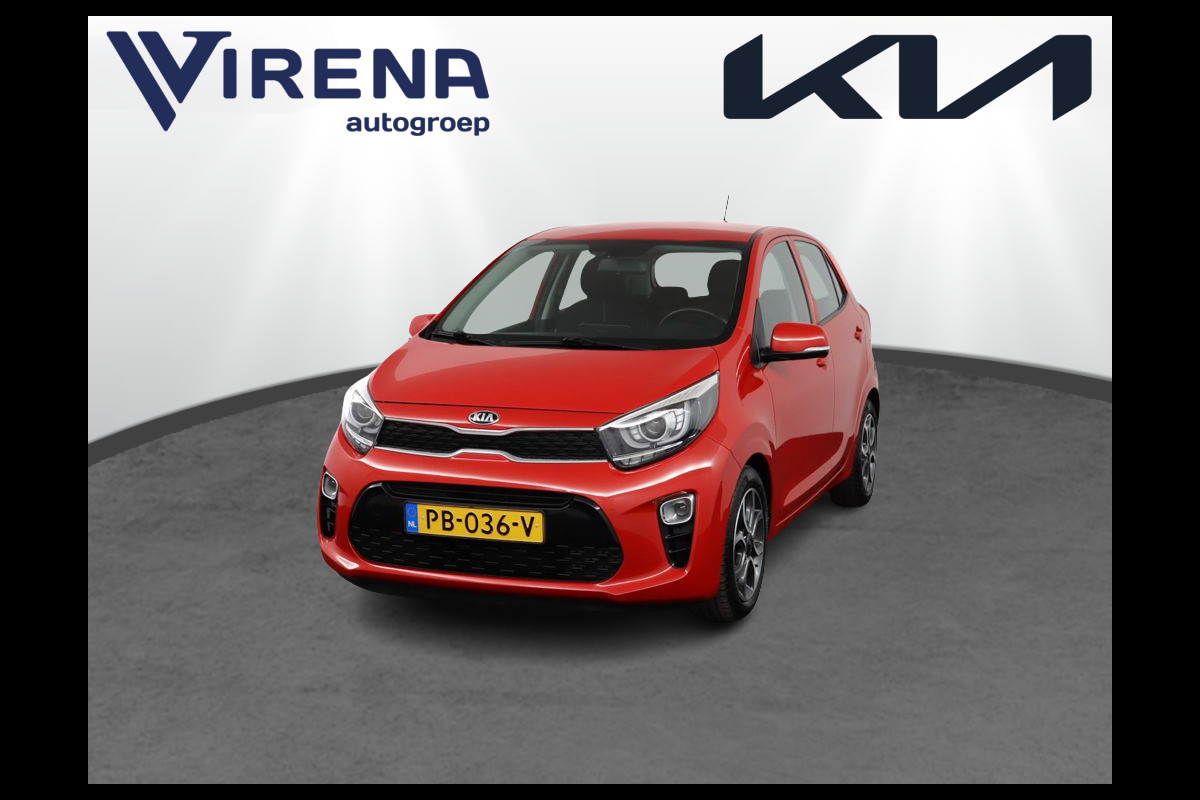 Kia Picanto 1.0 CVVT First Edition - Airco - Navigatie - Camera - Cruise Control - Bluetooth - LM-velgen - 12 maanden BOVAG-garantie Kia Picanto 1.0 CVVT First Edition - Airco - Navigatie - Camera - Cruise Control - Bluetooth - LM-velgen - 12 maanden BOVAG-garantie