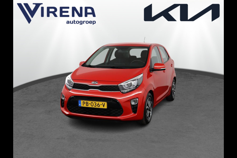 Kia Picanto 1.0 CVVT First Edition - Airco - Navigatie - Camera - Cruise Control - Bluetooth - LM-velgen - 12 maanden BOVAG-garantie