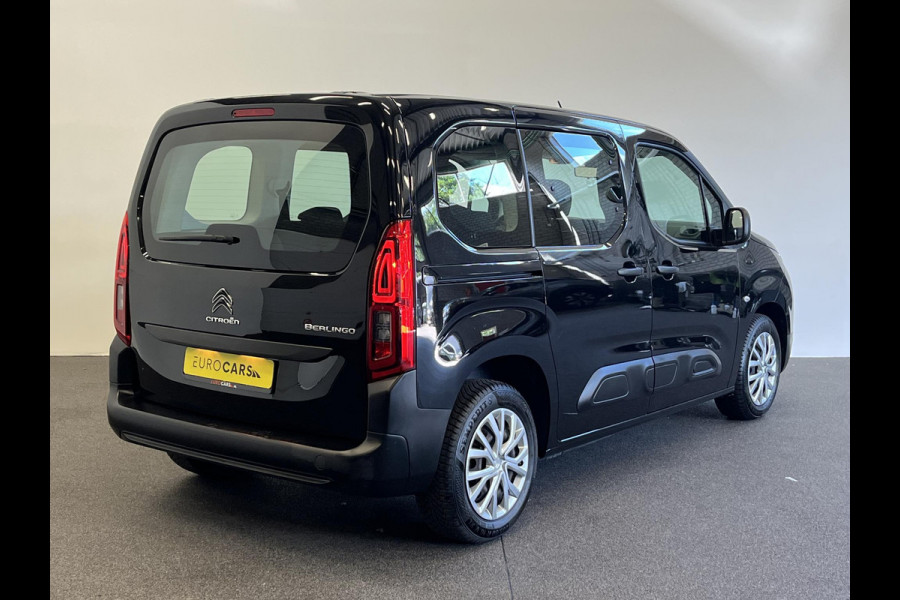 Citroën Berlingo 1.2 PureTech Live 110pk 6-Bak Airco Cruise Control 2 Schuifdeuren Bluetooth Slechts 48000 km!