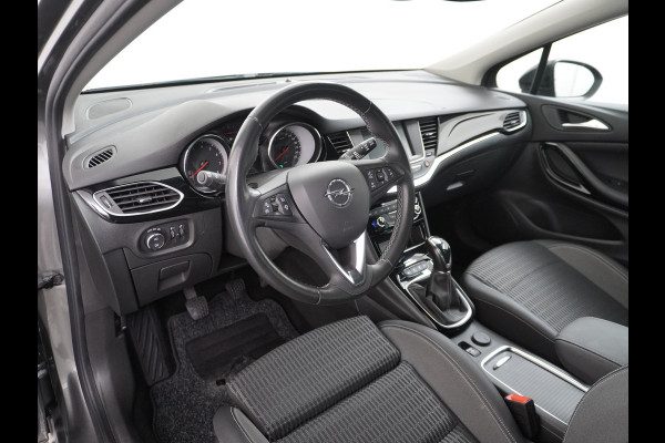 Opel Astra Sports Tourer T 111pk Navi Apple/Android Elek.klep Keyless Lane-dep. CruiseControl Pdc-a+v Ecc Licht-/Zichtpakket Bluetooth Isofix 4xElek.Ramen Mistlampen Usb 16''LM Dealer Onderhouden 1.2 Turbo Business Elegance