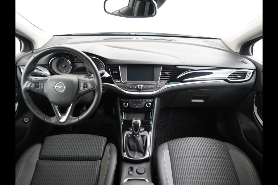Opel Astra Sports Tourer T 111pk Navi Apple/Android Elek.klep Keyless Lane-dep. CruiseControl Pdc-a+v Ecc Licht-/Zichtpakket Bluetooth Isofix 4xElek.Ramen Mistlampen Usb 16''LM Dealer Onderhouden 1.2 Turbo Business Elegance