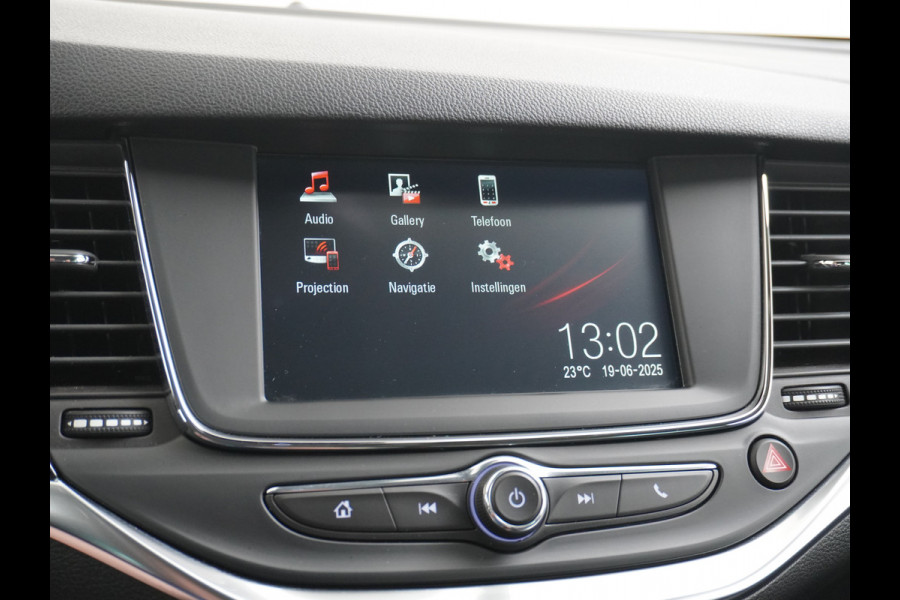 Opel Astra Sports Tourer T 111pk Navi Apple/Android Elek.klep Keyless Lane-dep. CruiseControl Pdc-a+v Ecc Licht-/Zichtpakket Bluetooth Isofix 4xElek.Ramen Mistlampen Usb 16''LM Dealer Onderhouden 1.2 Turbo Business Elegance