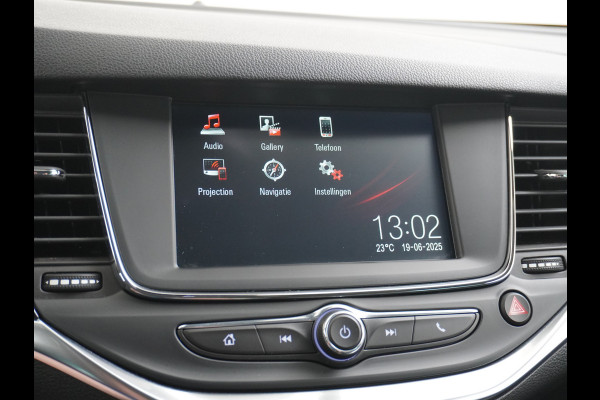 Opel Astra Sports Tourer T 111pk Navi Apple/Android Elek.klep Keyless Lane-dep. CruiseControl Pdc-a+v Ecc Licht-/Zichtpakket Bluetooth Isofix 4xElek.Ramen Mistlampen Usb 16''LM Dealer Onderhouden 1.2 Turbo Business Elegance