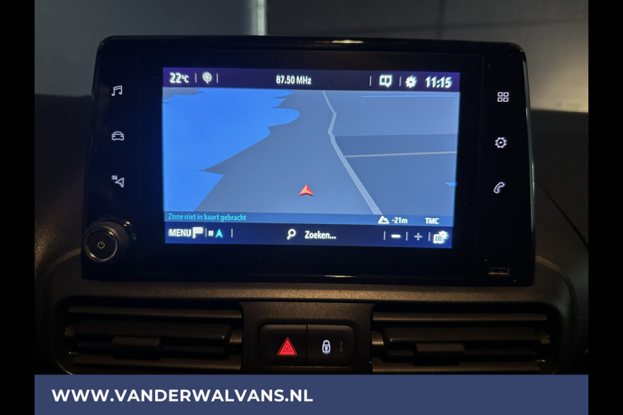 Opel Combo 1.6D 100pk L1H1 Euro6 Airco | 3-Zits | Navigatie | Apple Carplay | Android Auto | Cruisecontrol Trekhaak, Parkeersensoren, Bijrijdersbank