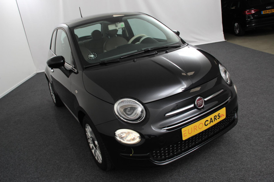 Fiat 500 1.2 Lounge | Navigatie | Lederen Interieur | Climate Control | Panoramadak | Parkeer sensoren