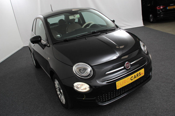 Fiat 500 1.2 Lounge | Navigatie | Lederen Interieur | Climate Control | Panoramadak | Parkeer sensoren