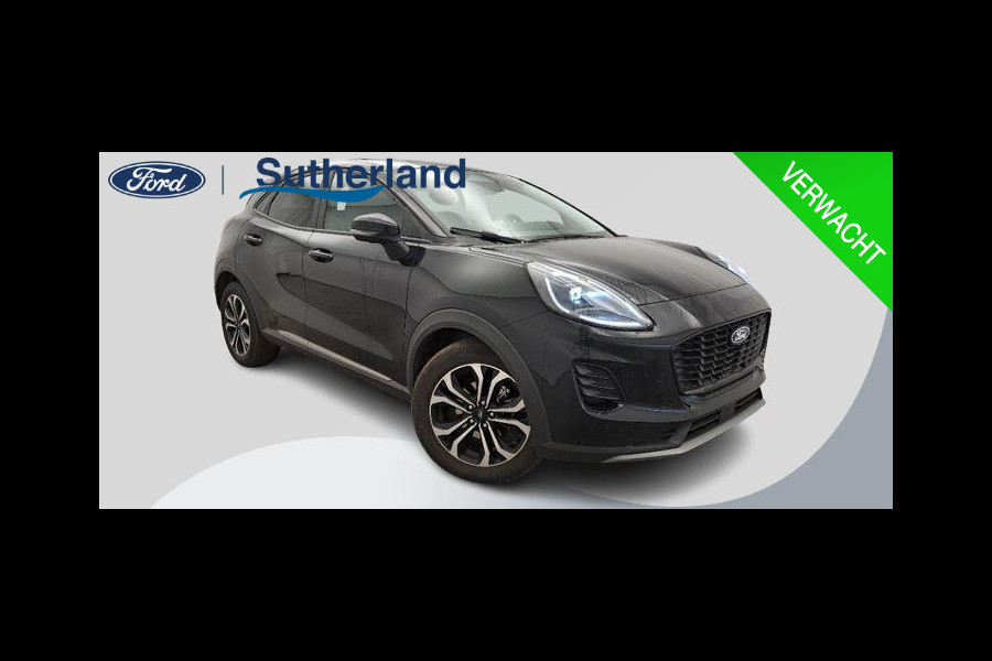 Ford Puma 1.0 EcoBoost Hybrid Titanium 125pk | Winterpack | Sync 4 Navigatie | Elek. achterklep | Keyless | Comfort Pack