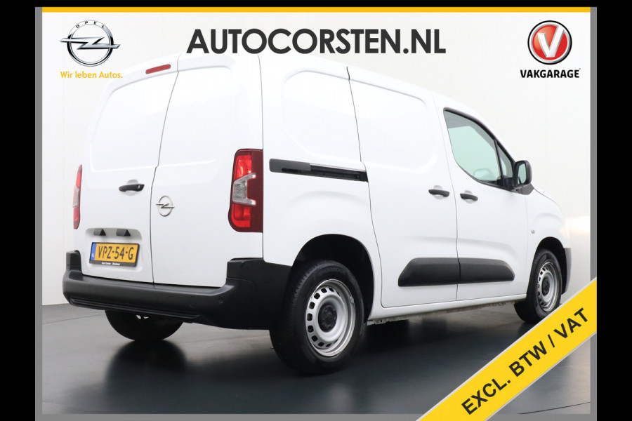 Opel Combo 1.5D L1H1 Navi Apple/Android Airco Pdc SchuifdeurRechts CruiseControl Elek.Ramen Dab Bluetooth Mistlampen Regensensor Aut.Verlichting Volledig Betimmerde Laadbak Edition