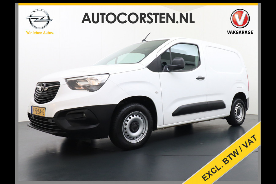 Opel Combo 1.5D L1H1 Navi Apple/Android Airco Pdc SchuifdeurRechts CruiseControl Elek.Ramen Dab Bluetooth Mistlampen Regensensor Aut.Verlichting Volledig Betimmerde Laadbak Edition