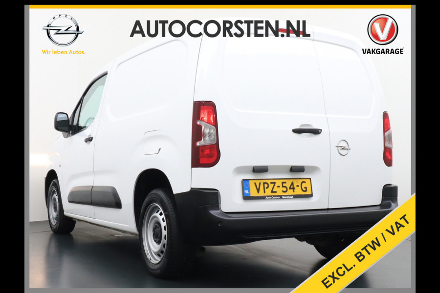 Opel Combo 1.5D L1H1 Navi Apple/Android Airco Pdc SchuifdeurRechts CruiseControl Elek.Ramen Dab Bluetooth Mistlampen Regensensor Aut.Verlichting Volledig Betimmerde Laadbak Edition