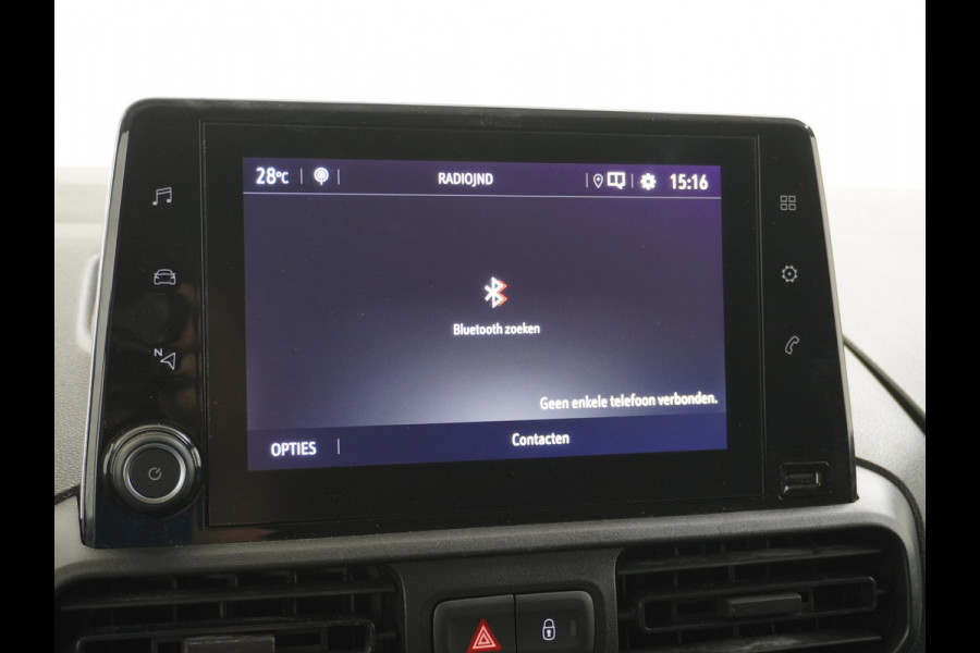 Opel Combo 1.5D L1H1 Navi Apple/Android Airco Pdc SchuifdeurRechts CruiseControl Elek.Ramen Dab Bluetooth Mistlampen Regensensor Aut.Verlichting Volledig Betimmerde Laadbak Edition