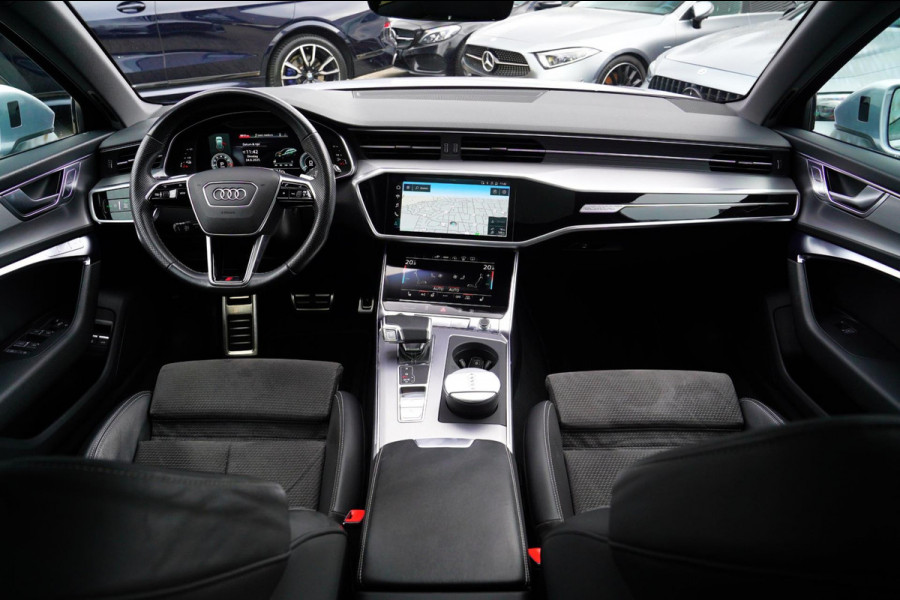 Audi A6 Avant 55 TFSI e quattro Competition | 3x S-Line | HUD | 360 | 1e eigenaar | Stuurverwarming