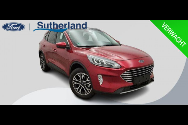 Ford Kuga 2.5 PHEV Titanium 225pk | Driver Assistance pack | Winterpack | Wegklapbare trekhaak | Panoramadak | AGR Stoelen | Technology pack | 18 inch Licht metaal | All Weather Banden