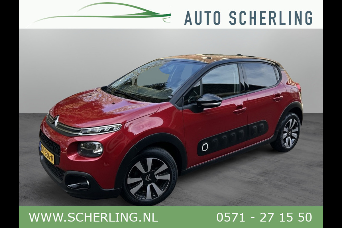 Citroën C3 1.2 PT Shine Navi, Camera, LM-velgen, 1e Eigenaar! Citroën C3 1.2 PT Shine Navi, Camera, LM-velgen, 1e Eigenaar!