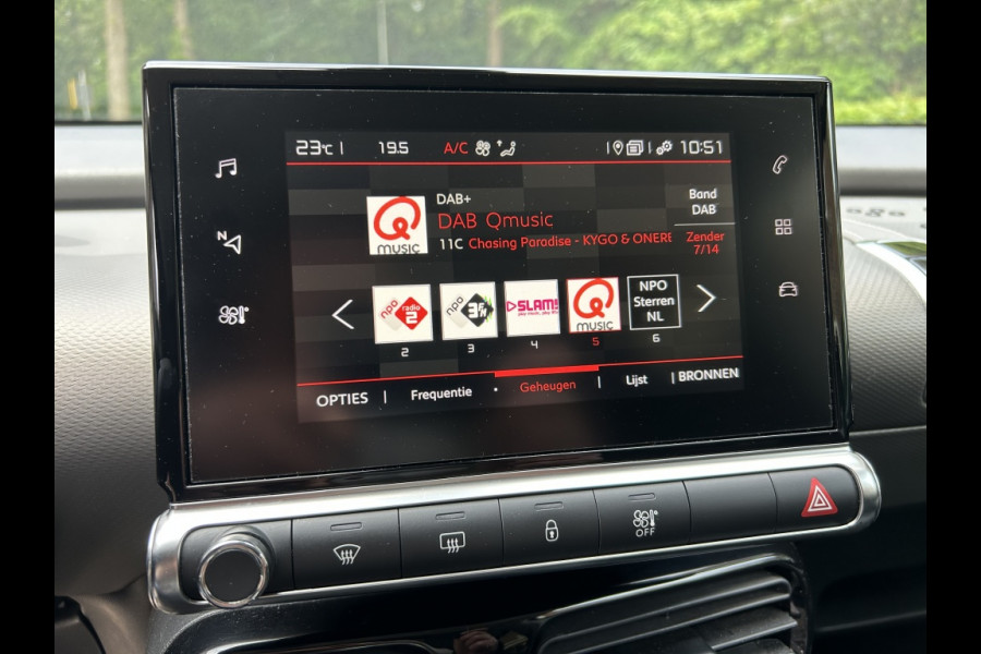 Citroën C4 Cactus 1.2 PT 110pk Shine Leder, Navi, Camera, Carplay, 17" LMV