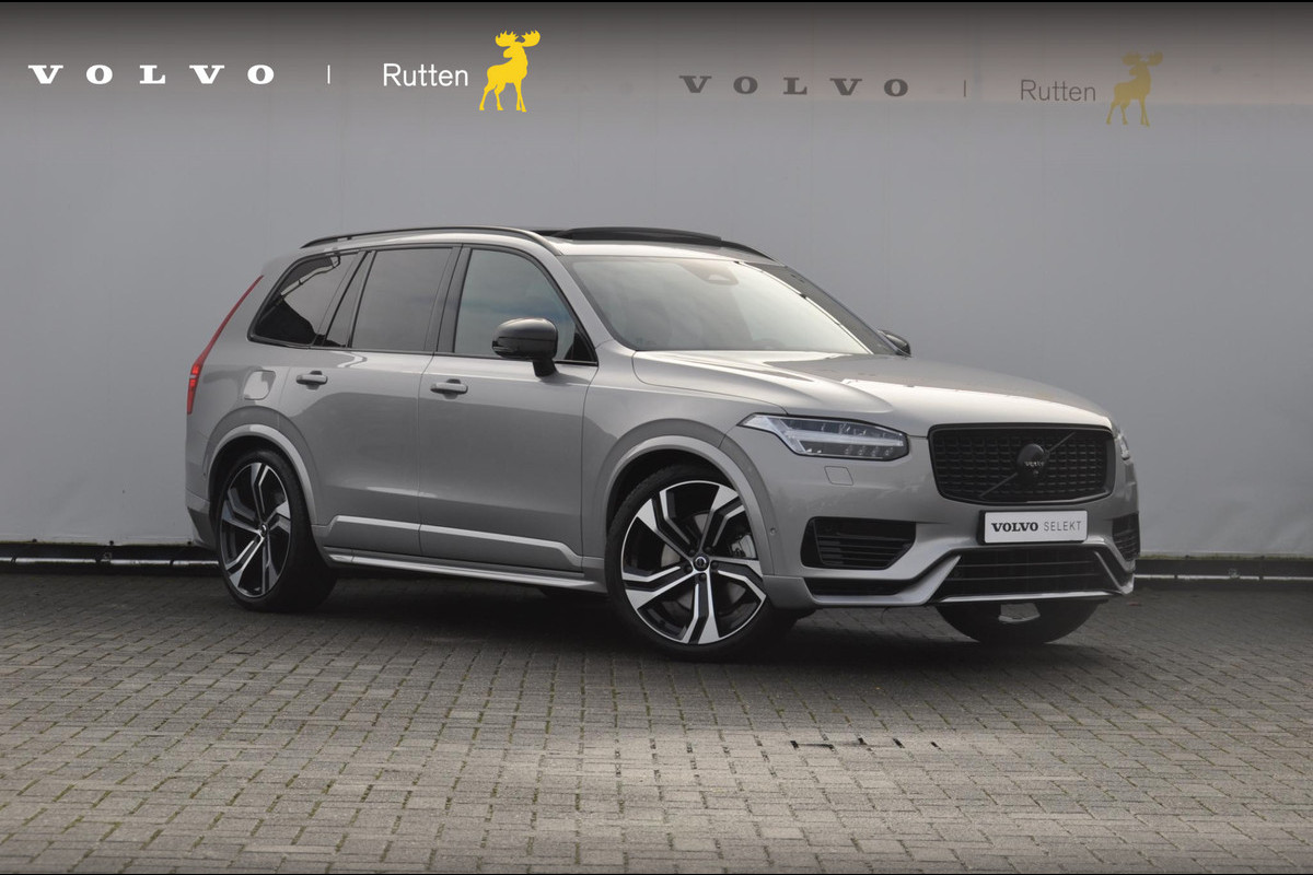Volvo XC90 T8 455PK Automaat Recharge AWD Ultimate Dark HEICO / Luchtvering / Panoramisch schuif en kantel dak / Head-Up Display / Google Services / Adaptieve Cruise Control / Harman Kardon Audio/ Volvo XC90 T8 455PK Automaat Recharge AWD Ultimate Dark HEICO / Luchtvering / Panoramisch schuif en kantel dak / Head-Up Display / Google Services / Adaptieve Cruise Control / Harman Kardon Audio/