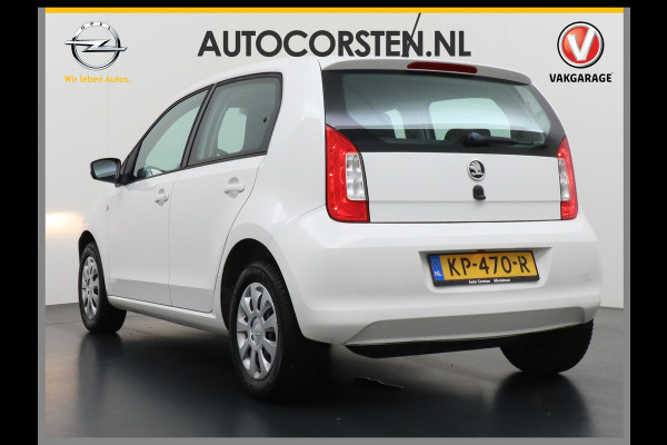 Škoda Citigo 1.0 CNG Bifuel Airco CruiseControl 5drs Bluetooth Isofix Greentech Led Aardgas Elek.Ramen Aut.Verlichting Start/Stop DealerOnderhouden Ambition NL-auto! Kosten per 100 km: CNG is goedkoop – bij een prijs van €1,20 per kg kost 100 km slechts €3,60 - €4,20  Belasting slechts 36 euro per maand!!