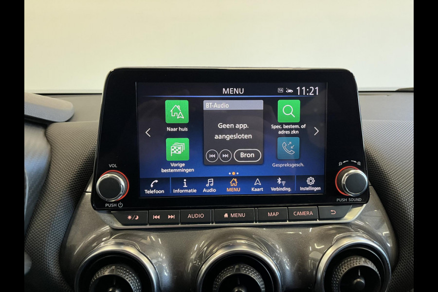 Nissan Juke 1.0 DIG-T Business Edition Climate control Cruise control Parkeersensoren Voorstoelen verwarmd Navigatie Apple Carplay/ Android Auto