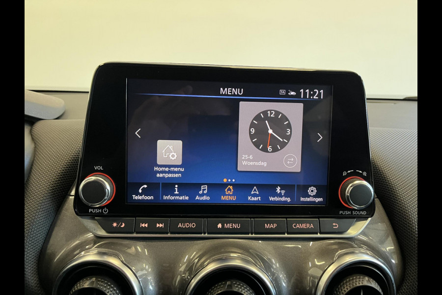 Nissan Juke 1.0 DIG-T Business Edition Climate control Cruise control Parkeersensoren Voorstoelen verwarmd Navigatie Apple Carplay/ Android Auto