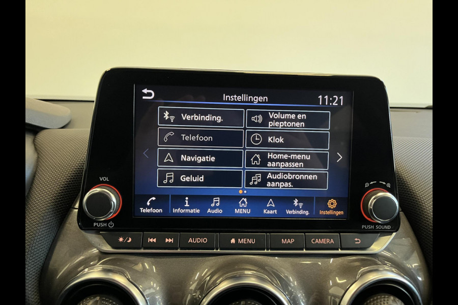 Nissan Juke 1.0 DIG-T Business Edition Climate control Cruise control Parkeersensoren Voorstoelen verwarmd Navigatie Apple Carplay/ Android Auto