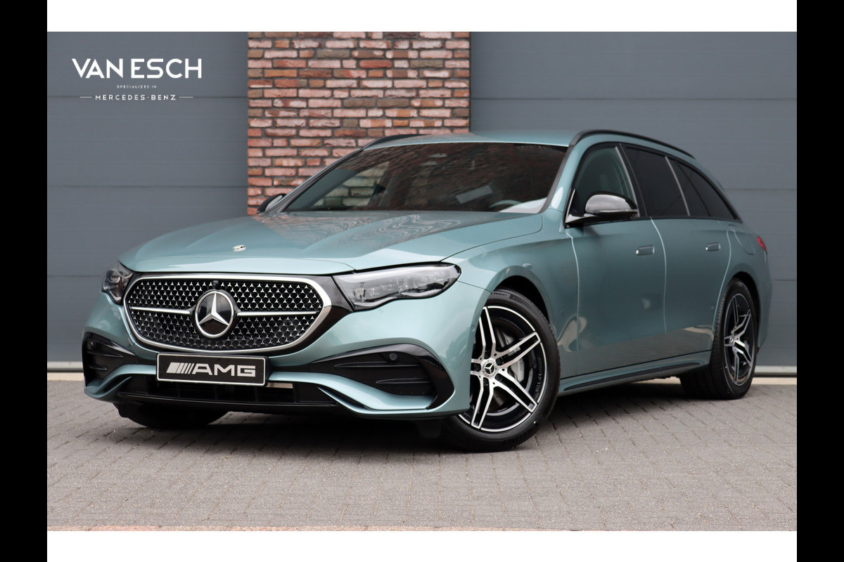 Mercedes-Benz E-Klasse Estate 300 e AMG Line Aut9 | Distronic Pro | Memory | Digital Light | Surround Camera | Keyless Go | Night Pakket | Augmented Reality | Stoelverwarming | Sfeerverlichting | Verwarmd Stuurwiel | Mercedes-Benz E-Klasse Estate 300 e AMG Line Aut9 | Distronic Pro | Memory | Digital Light | Surround Camera | Keyless Go | Night Pakket | Augmented Reality | Stoelverwarming | Sfeerverlichting | Verwarmd Stuurwiel |