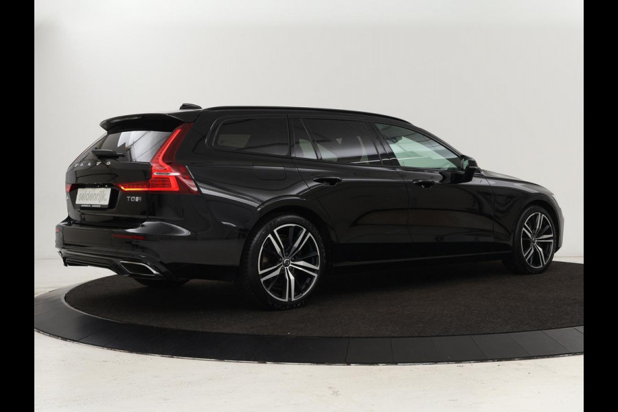 Volvo V60 2.0 T8 Recharge AWD R-Design | Trekhaak | Stoelverwarming | Camera | Harman/Kardon | Adaptive cruise | Memory | Carplay | Navigatie | 19'' lichtmetalen velgen
