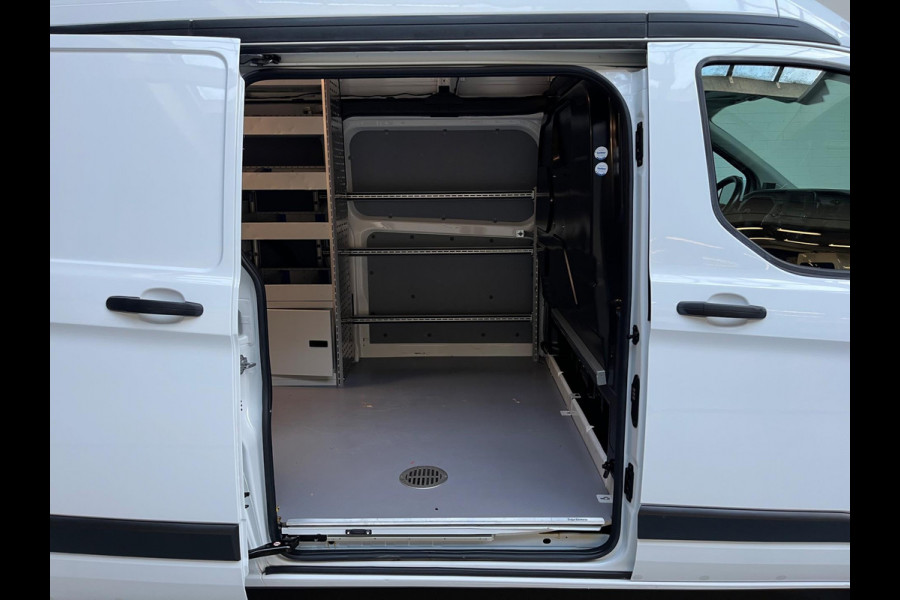 Ford Transit Custom SERVICEWAGEN LANG/ HOOG 320 2.0 TDCI EURO6 L2H2 TREND, SORTIMO INRICHTING ,V230 OMVORMER, RIJKLAARPRIJS