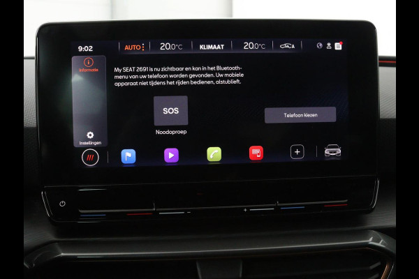 CUPRA Leon 1.4 e-Hybrid | Carplay | Stuurverwarming | Navigatie | Sfeerverlichting | Full LED | Keyless | Sportstoelen | Parkeerhulp | PHEV