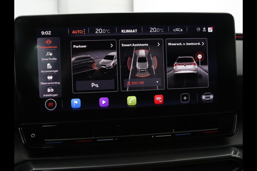 CUPRA Leon 1.4 e-Hybrid | Carplay | Stuurverwarming | Navigatie | Sfeerverlichting | Full LED | Keyless | Sportstoelen | Parkeerhulp | PHEV