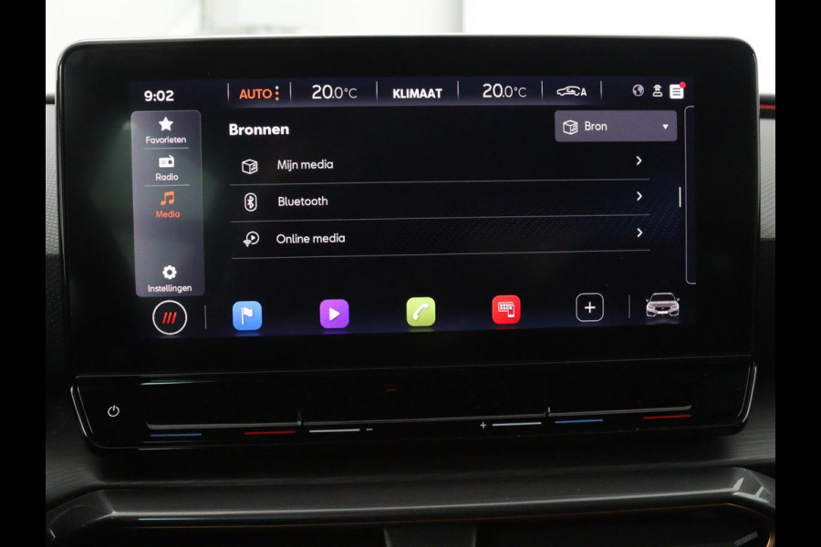 CUPRA Leon 1.4 e-Hybrid | Carplay | Stuurverwarming | Navigatie | Sfeerverlichting | Full LED | Keyless | Sportstoelen | Parkeerhulp | PHEV