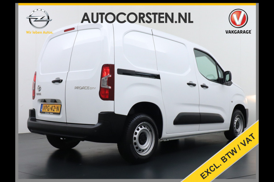 Toyota PROACE CITY D102pk D-4D Navi Apple/Android ECC Pdc Bluetooth CruiseControl Elek.Ramen Airco Schuifdeur Rechts Usb Mistlampen Regensensor Aut.Verlichting Elek.inkl.spiegels Live 1.500kg Trekvermogen Origineel Nederlandse auto EURO 6
