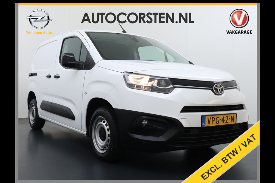 Toyota PROACE CITY D102pk D-4D Navi Apple/Android ECC Pdc Bluetooth CruiseControl Elek.Ramen Airco Schuifdeur Rechts Usb Mistlampen Regensensor Aut.Verlichting Elek.inkl.spiegels Live 1.500kg Trekvermogen Origineel Nederlandse auto EURO 6