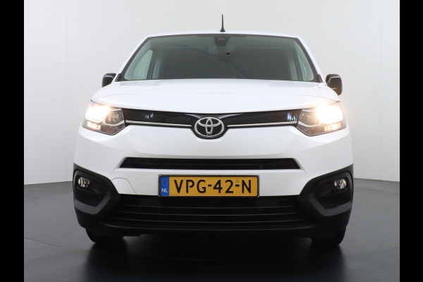Toyota PROACE CITY D102pk D-4D Navi Apple/Android ECC Pdc Bluetooth CruiseControl Elek.Ramen Airco Schuifdeur Rechts Usb Mistlampen Regensensor Aut.Verlichting Elek.inkl.spiegels Live 1.500kg Trekvermogen Origineel Nederlandse auto EURO 6