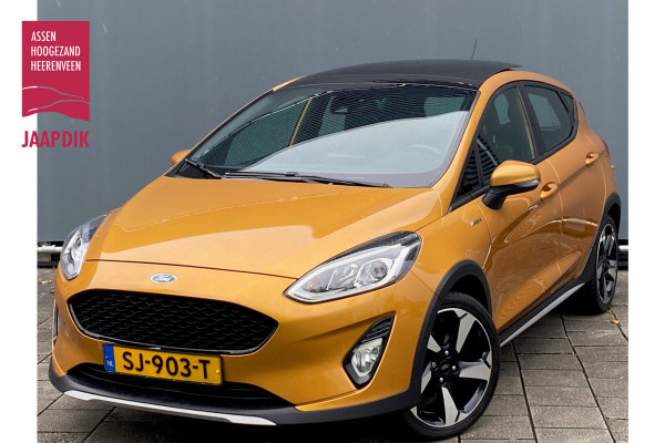 Ford Fiesta BWJ 2018 | 1.0T 100PK Active First Ed | PANO | CLIMA | NAVI | SPORTSTOELEN | CRUISE | TREKHAAK | PDC |