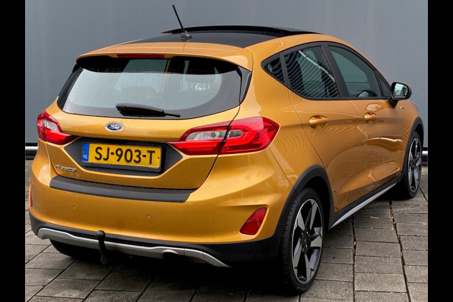 Ford Fiesta BWJ 2018 | 1.0T 100PK Active First Ed | PANO | CLIMA | NAVI | SPORTSTOELEN | CRUISE | TREKHAAK | PDC |