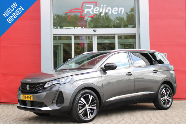 Peugeot 5008 1.2 130PK AUTOMAAT GT | NAVIGATIE | APPLE CARPLAY/ANDROID AUTO | ADAPTIVE CRUISE CONTROL | KEYLESS ENTRY/START | FULL LED KOPLAMPEN | 18" LICHTMETALEN VELGEN | CLIMATE CONTROL | 7-PERSOONS! | STOEL VERWARMING | DODEHOEK DETECTIE |