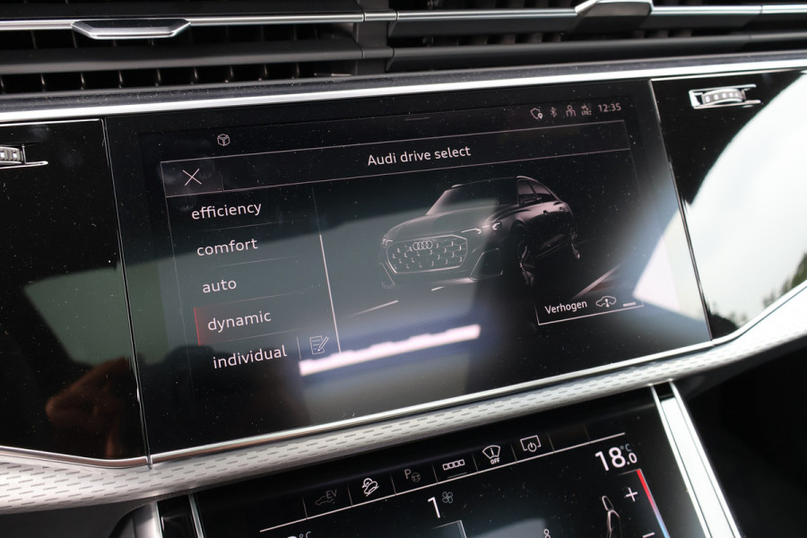 Audi Q8 60 TFSI e quattro Pro Line S Competition 490pk ACHTERAS BESTURING| STOELVERWARMING & VERKOELING | MASSAGE | ADAPTIVE | TREKHAAK | SFEERVERLICHTING | RED STITCHING |