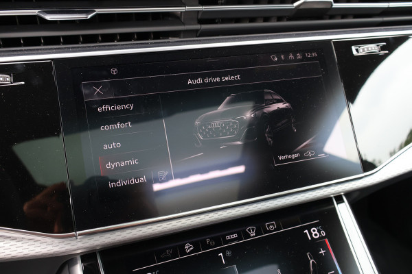 Audi Q8 60 TFSI e quattro Pro Line S Competition 490pk ACHTERAS BESTURING| STOELVERWARMING & VERKOELING | MASSAGE | ADAPTIVE | TREKHAAK | SFEERVERLICHTING | RED STITCHING |