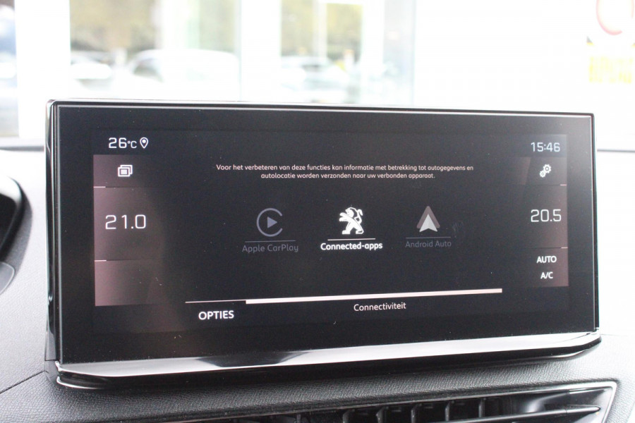 Peugeot 5008 1.2 130PK AUTOMAAT GT | NAVIGATIE | APPLE CARPLAY/ANDROID AUTO | ADAPTIVE CRUISE CONTROL | KEYLESS ENTRY/START | FULL LED KOPLAMPEN | 18" LICHTMETALEN VELGEN | CLIMATE CONTROL | 7-PERSOONS! | STOEL VERWARMING | DODEHOEK DETECTIE |