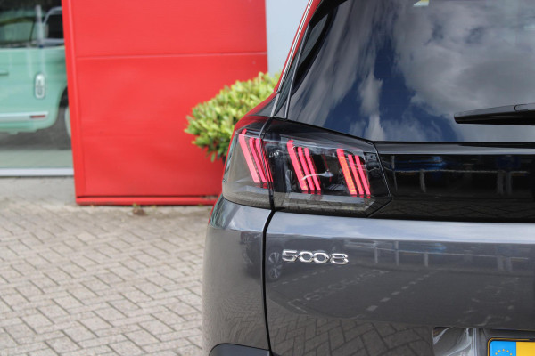 Peugeot 5008 1.2 130PK AUTOMAAT GT | NAVIGATIE | APPLE CARPLAY/ANDROID AUTO | ADAPTIVE CRUISE CONTROL | KEYLESS ENTRY/START | FULL LED KOPLAMPEN | 18" LICHTMETALEN VELGEN | CLIMATE CONTROL | 7-PERSOONS! | STOEL VERWARMING | DODEHOEK DETECTIE |