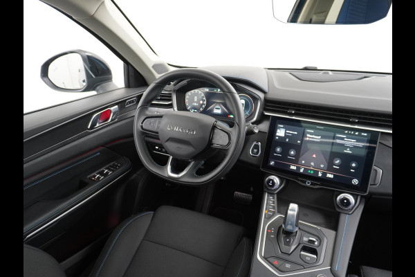 Lynk & Co 01 1.5 PHEV AUT-7 261pk 4wd Pano-Schuif-K-dak 20" 360°Camera Apple Carplay Android Auto Adaptive-Cr Navi Pdc-a+v Ecc Keyless Led M- Elek.Memory.Stoel File assistent Dodehoek detector Elektrisch bedienbare achterklep Rijstrooksensor Wifi Verkeersbord detectie 425Nm koppel 3,6kw laadvermogen A-label Euro 6 Hybride Benzine / Elektrisch rijden tot ca 69km  1800kg trekvermogen